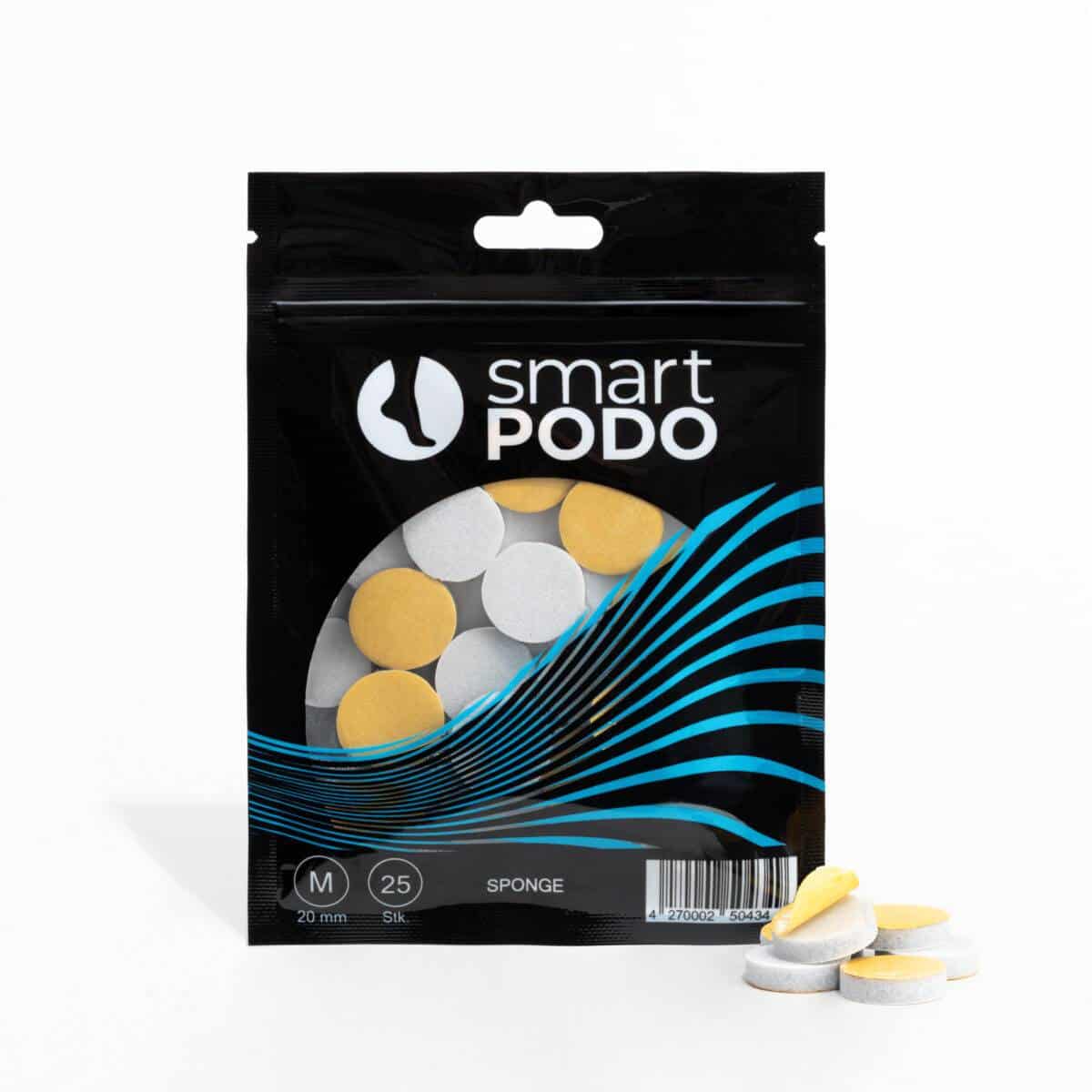 SmartPodo Sponge M 25 pcs. 20mm Smart Master