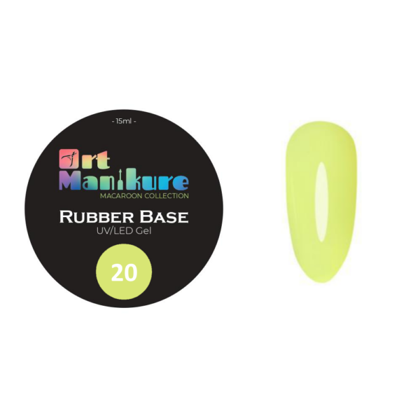 Grundier Gel Farbig Colored Rubber Base Macaroon