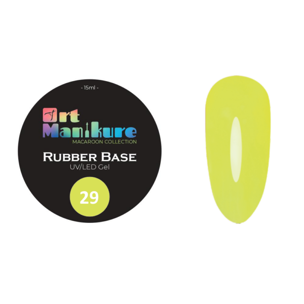 Grundier Gel Farbig Colored Rubber Base Macaroon