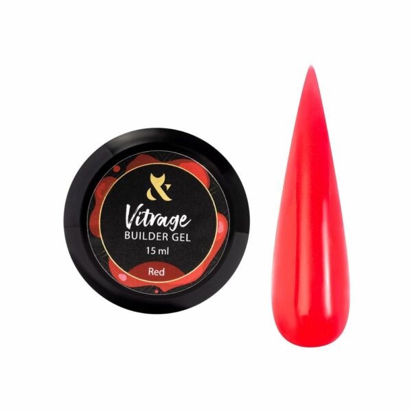 F.O.X Vitrage Builder gel Red