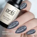 PNB UV/LED Gel Polish SHOCK EFFECT 02, Crystal