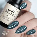 PNB UV/LED Gel Polish SHOCK EFFECT 03, Azure