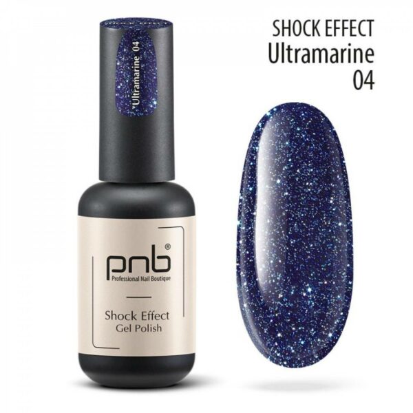 UV/LED Gel Polish SHOCK EFFECT 04 Ultramarine PNB