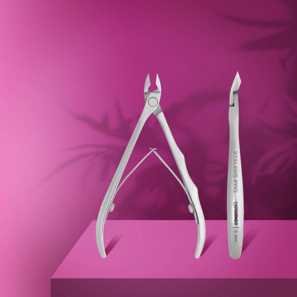 Professional cuticle nippers Staleks Pro Expert 20, 8 mm Professionelle Nagelhautzange