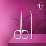 Professional cuticle scissors for left-handed Professionelle Hautschere für Linkshänder SE-11/2 STALEKS Pro Expert (21 mm)