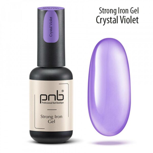 PNB UV/LED Strong Iron Gel, Сrystal Violet