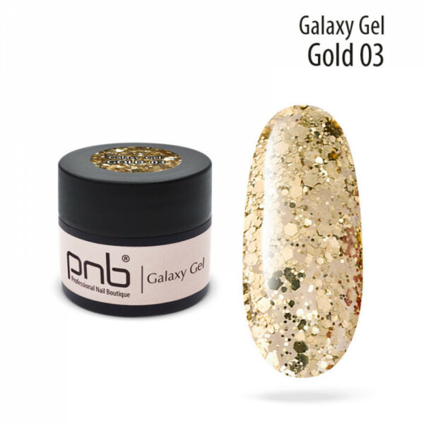 Galaxy Gel PNB 03 Gold