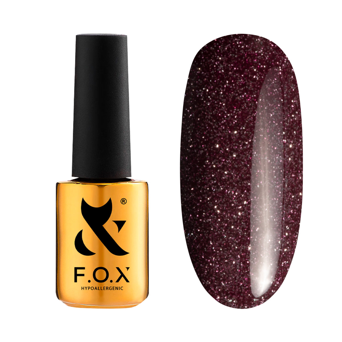 F.O.X gel-polish Sparkle 009