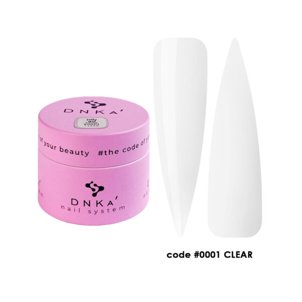 DNKa Jelly Gel, 15ml #0001 Clear