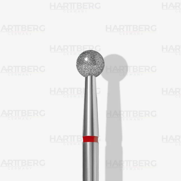 Harttberg Diamantfräser Rund fein Ø-4mm