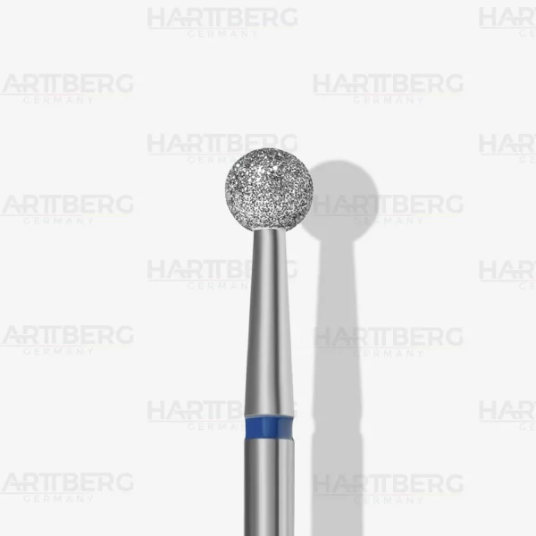 Harttberg Diamantfräser Zylinder Rund medium Ø-4mm