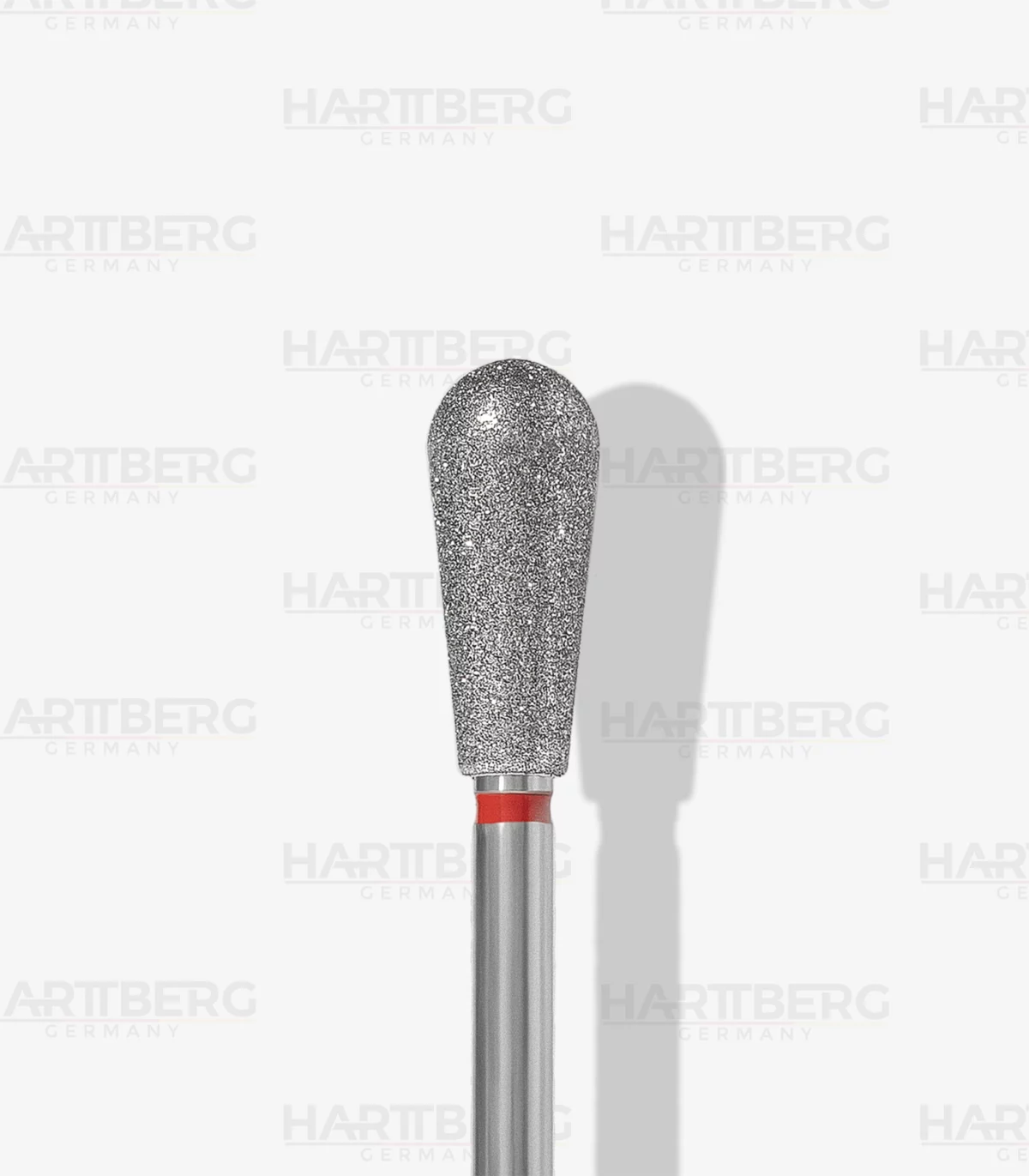 Harttberg Diamantfräser Birne fein L-12mm Ø-5,0mm