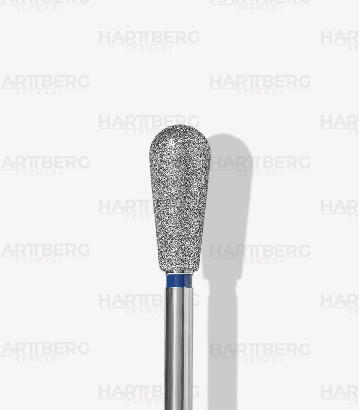 Harttberg Diamantfräser Birne medium L-12mm Ø-5,0mm