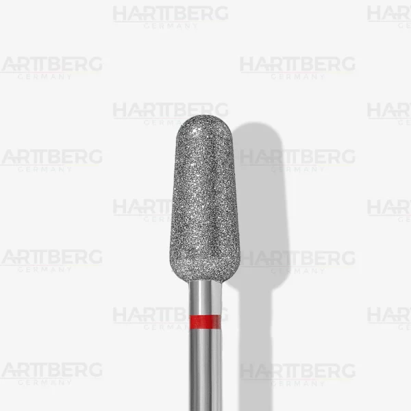 Harttberg Diamantfräser Konus rund fein L-12mm Ø-5mm