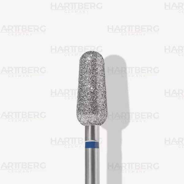 Harttberg Diamantfräser Konus rund medium L-12mm Ø-5mm