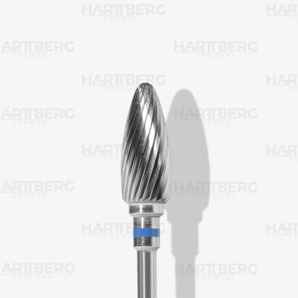 Harttberg Flamme Querschnitt medium L-14,5mm Ø-6mm