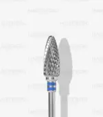 Harttberg Linkshänder Hartmetallfräser Flamme medium L-14,5mm Ø-6mm