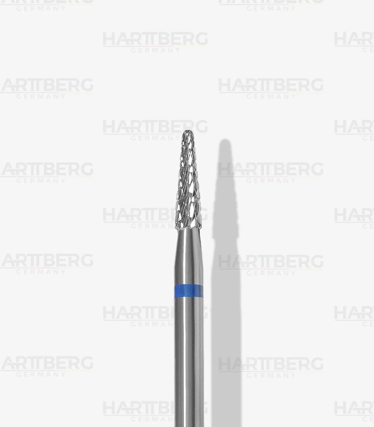 Harttberg Hartmetallfräser Kegel medium L-8mm Ø-2,3mm