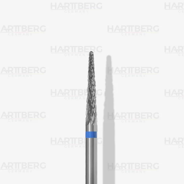 Harttberg Hartmetallfräser Kegel medium L-14,5mm Ø-2,3mm