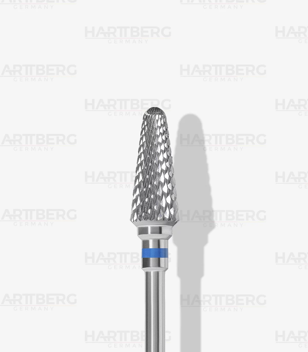 Harttberg Hartmetallfräser Flamme medium L-14,5mm Ø-5mm