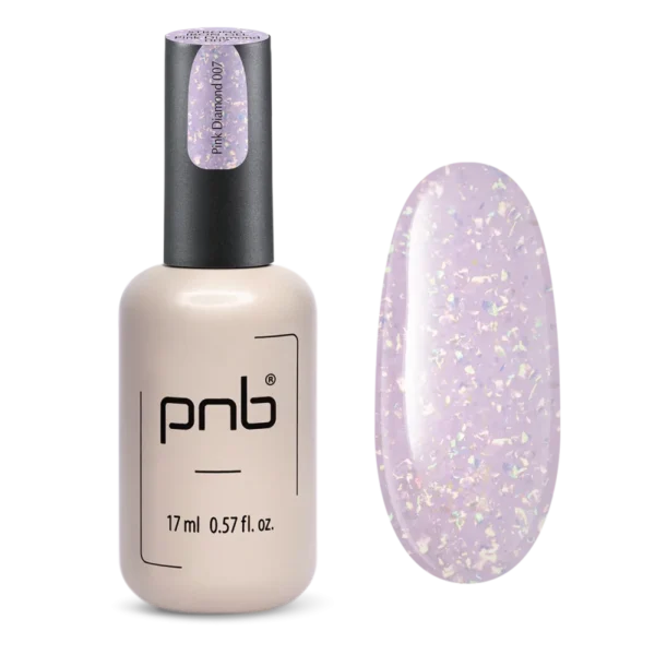 PNB UV/LED Strong Iron Gel, Pink Diamond