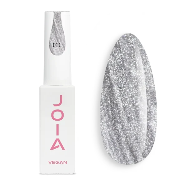 JOIA Gel Nail Polish Vegan Cat Eye, 01C Moonstone Veil