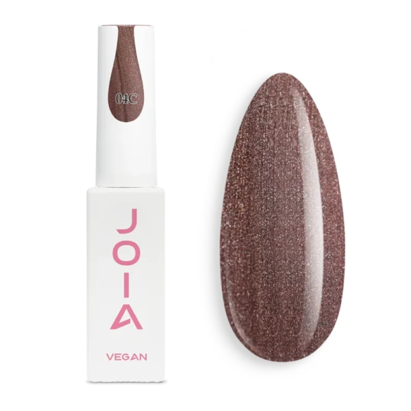 JOIA Gel Nail Polish Vegan Cat Eye, 04C Smoky Topaz