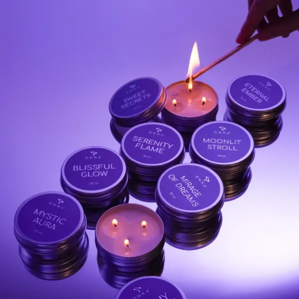 MASSAGE CANDLE "DNKa", 30 ml, SET