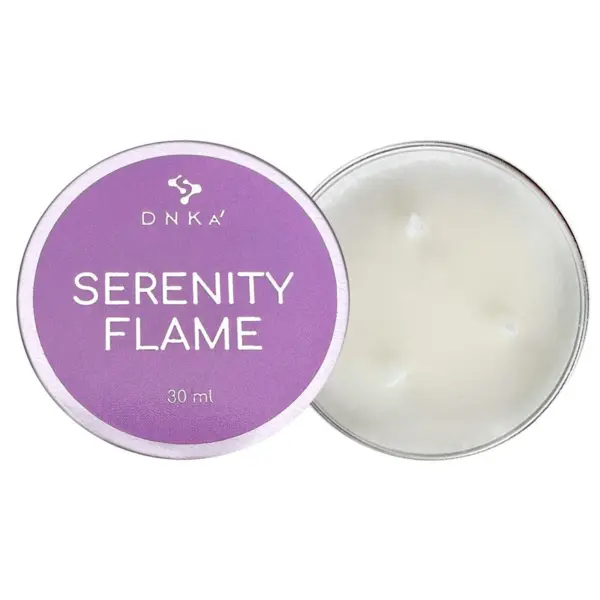 MASSAGE CANDLE "DNKa", 30 ml SERENITY FLAME, SPADNKA-1